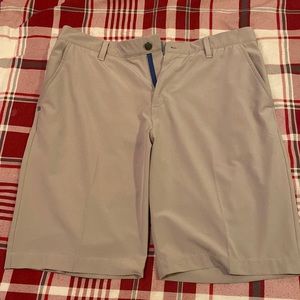 Men’s Adidas 3 Stripe Golf Shorts